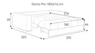 диваны Domo Pro с коробом для белья с накладками Askona - 15 - превью