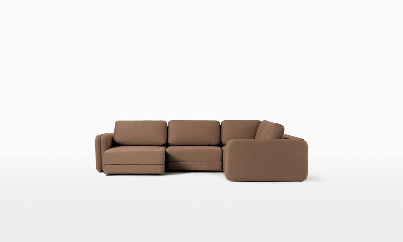 П-образный Twins, 4-х секционный (ширина подлокотника:21) - 1 - большое изображение