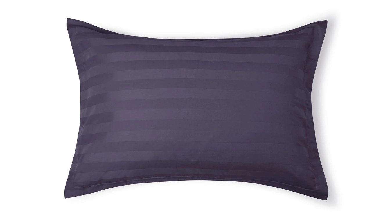 Постельное белье Askona Comfort Stripe, цвет Глубокий синий, 100% хлопок, без простыни Askona фото - 5 - большое изображение