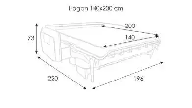 Диван -кровать Hogan (2-x местный) Askona фото - 11 - превью