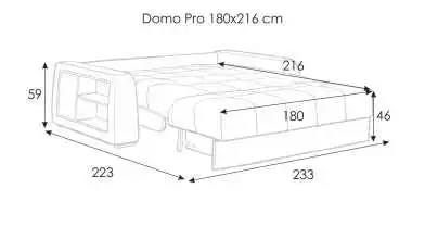 Диван Domo Pro с коробом для белья с полками Askona фото - 14 - превью