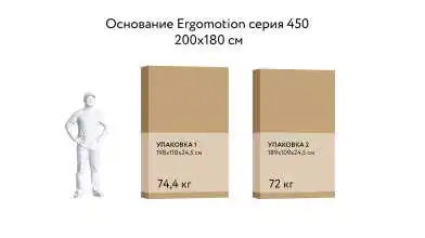 кереуеті Ergomotion 450 Grey Askona - 20 - превью