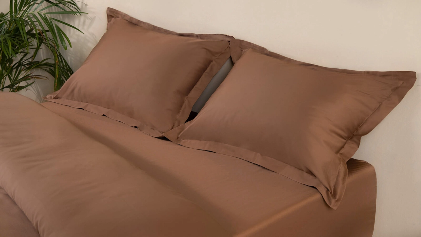 Постельное белье Askona Home, цвет Шоколад, 100% хлопок, без простыни Askona фото - 3 - большое изображение