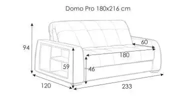 Диван Domo Pro с коробом для белья с полками Askona фото - 13 - превью