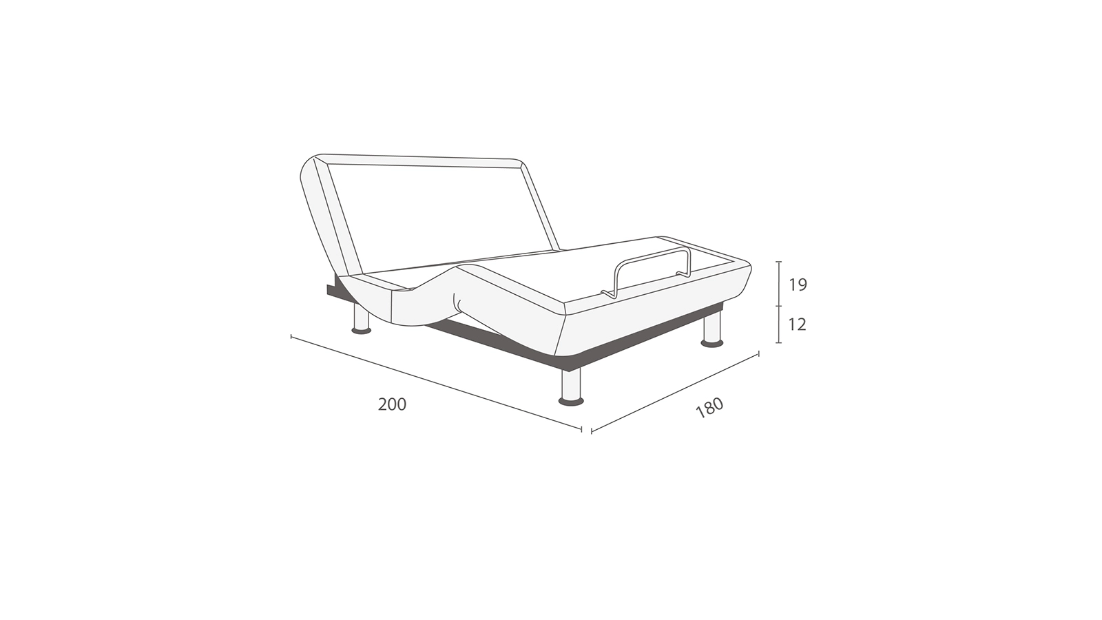 кереуеті Ergomotion 450 Grey Askona - 21 - большое изображение