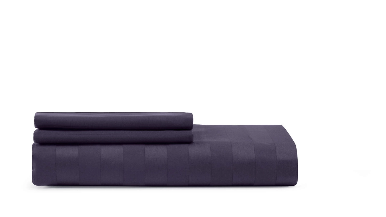 Постельное белье Askona Comfort Stripe, цвет Глубокий синий, 100% хлопок, без простыни Askona фото - 6 - большое изображение