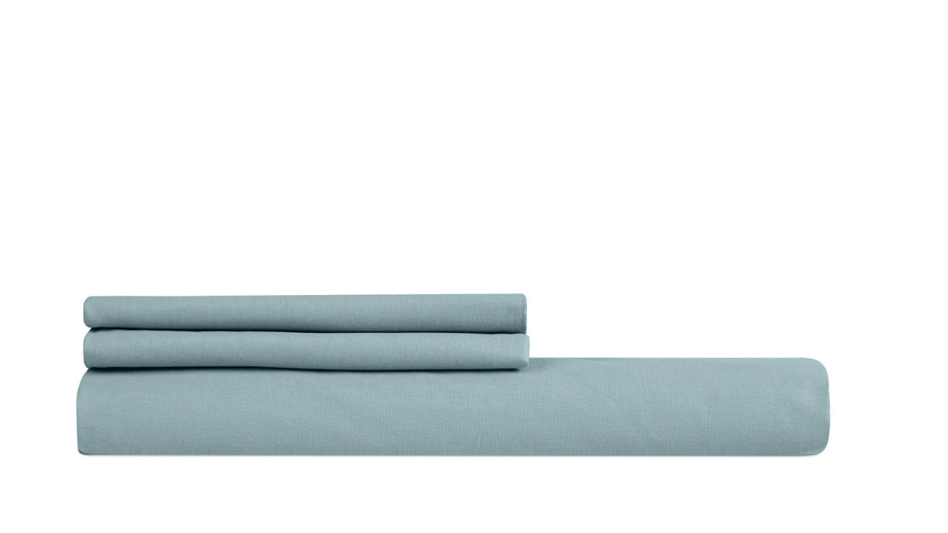 Постельное белье Comfort Cotton, цвет: Серо-голубой, 100% хлопок, без простыни Askona фото - 4 - большое изображение
