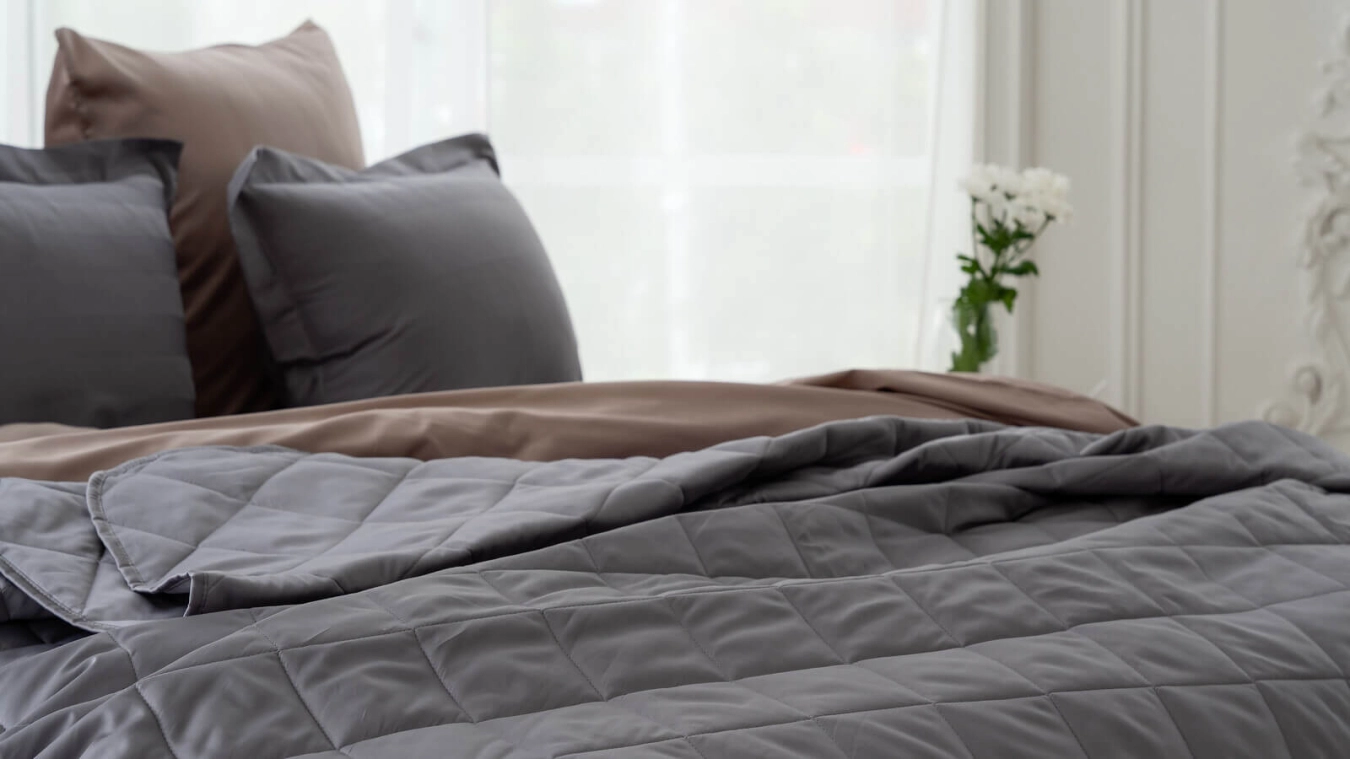 жамылғышы Askona Home, күл түсті мақта - 3 - большое изображение