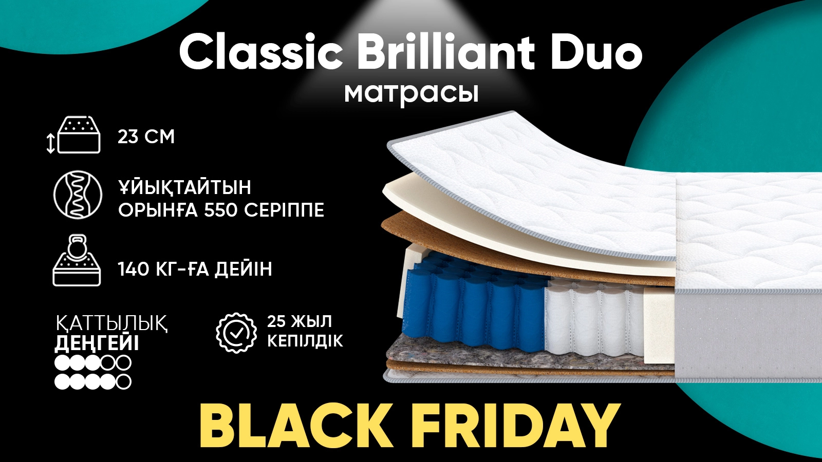 матрасы Classic Brilliant Duo Askona - 1 - большое изображение