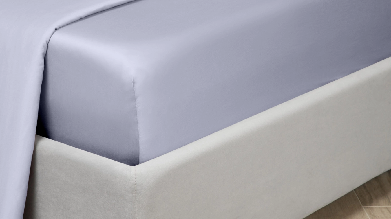 на резинке Solid Tencel, цвет Васильковый - 3 - большое изображение