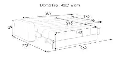 Диван Domo Pro угловой с коробом для белья с накладкой Askona фото - 12 - превью