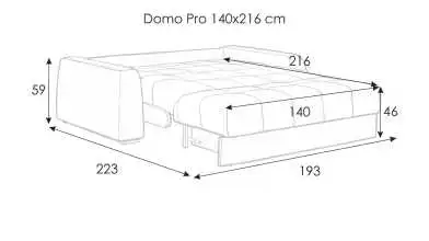 диваны Domo Pro с коробом для белья с накладками Askona - 15 - превью