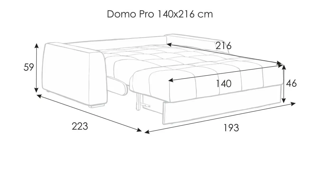 диваны Domo Pro с коробом для белья с накладками Askona - 15 - большое изображение